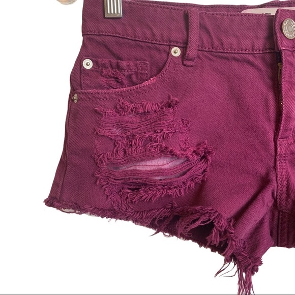 🔥 Garage  Distressed Flirty Festival Short Size 00 - Picture 2 of 11